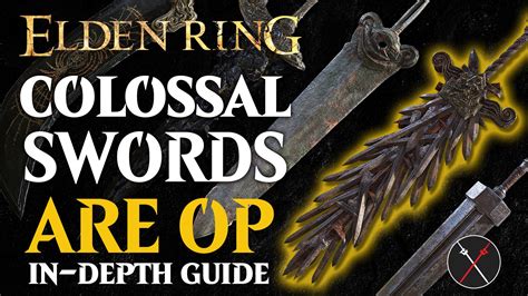 Colossal Sword Elden Ring: The Ultimate Guide to Wielding Two-Handed Blades