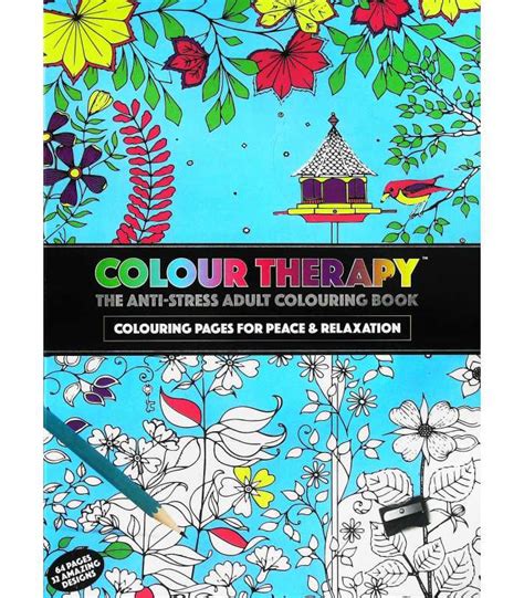 Colour Therapy An Anti-Stress Colouring Book Kindle Editon