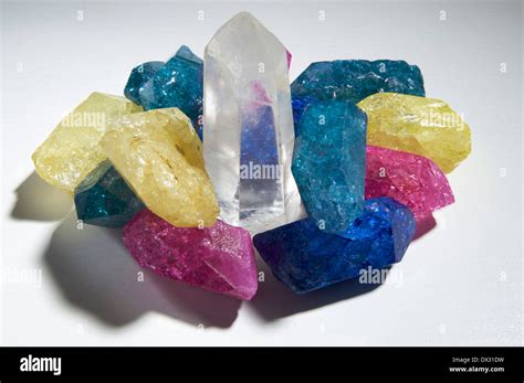 Coloured Crystals: