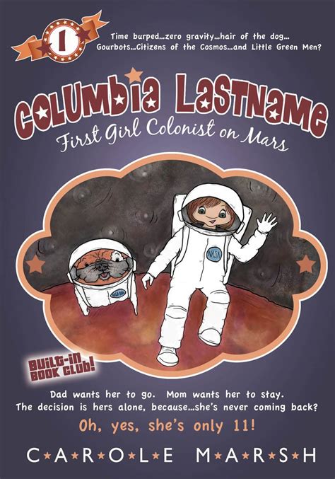 Columbia Lastname First Girl Colonist on Mars