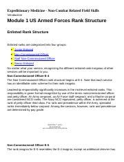 Combat Related Field Skills Answers Reader