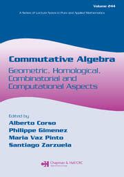 Combinatorial Commutative Algebra 1st Edition Reader