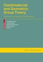 Combinatorial and Geometric Group Theory Dortmund and Ottawa-Montreal conferences PDF