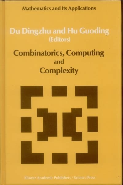 Combinatorics, Computing and Complexity 1st Edition Kindle Editon