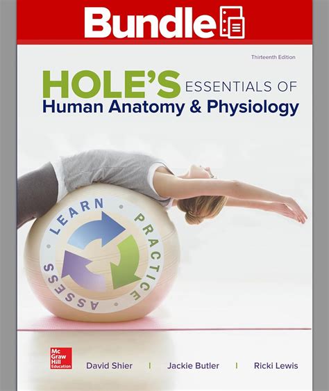 Combo Hole's Essentials of Human Anatomy & Physiology with PDF