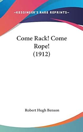 Come Rack Come Rope 1912 Epub