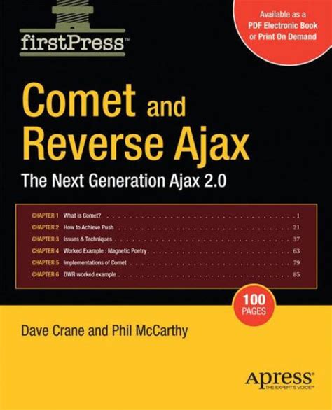 Comet and Reverse Ajax The Next-Generation Ajax 2.0 2nd Reprint Kindle Editon