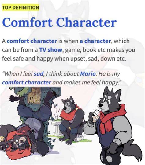 Comfort Character Meme Template