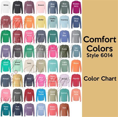 Comfort Colors Long Sleeve Shirts: The Ultimate Guide to Unmatched Quality and Comfort