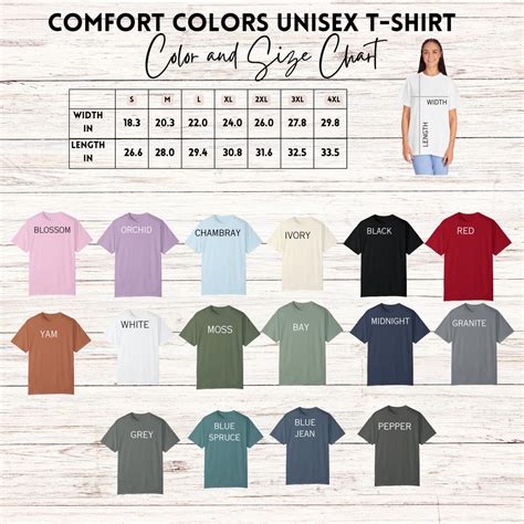 Comfort Colors Shirts: The Epitome of Comfort and Style