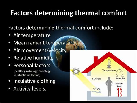 Comfort Factors: