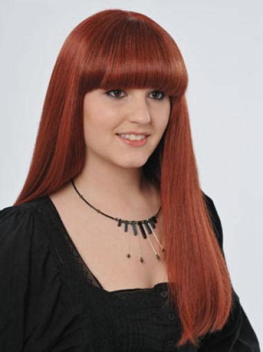 Comfortable Red Straight Long Celebrity Wigs: 2025's Ultimate Hair Accessory