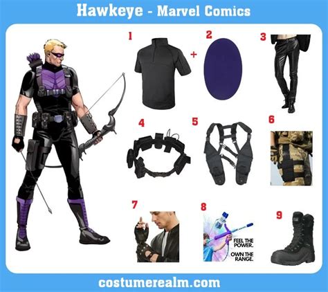 Comic Hawkeye Costume: A Detailed Guide to the Avenger's Iconic Uniform