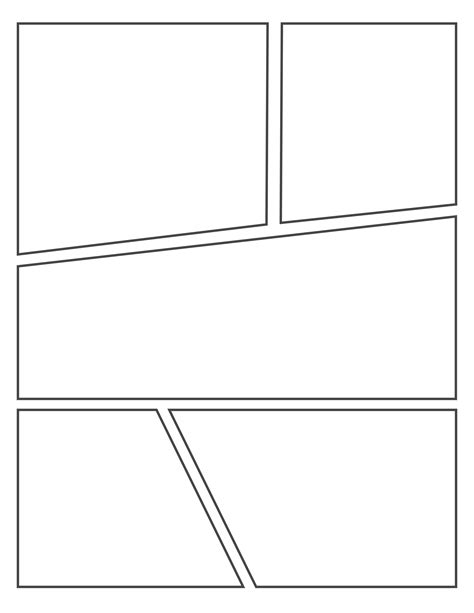 Comic Panel Templates