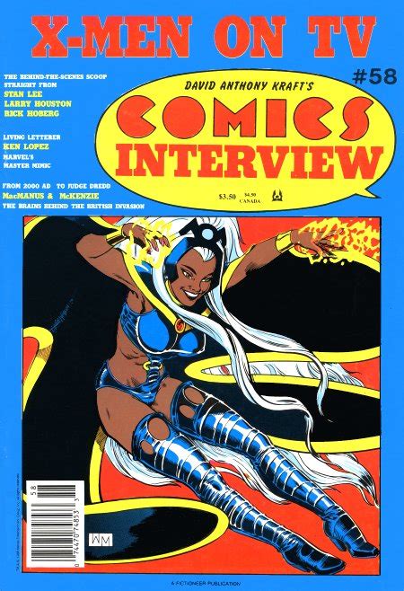 Comics Interview 58 Kindle Editon