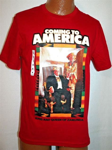 Coming to America Movie T-shirts: A Fashionable Throwback