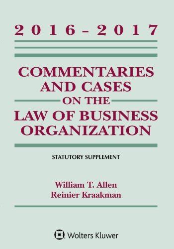 Commentaries Organization 2016 2017 Supplement Supplements Epub