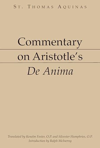 Commentary on Aristotle s De Anima Doc