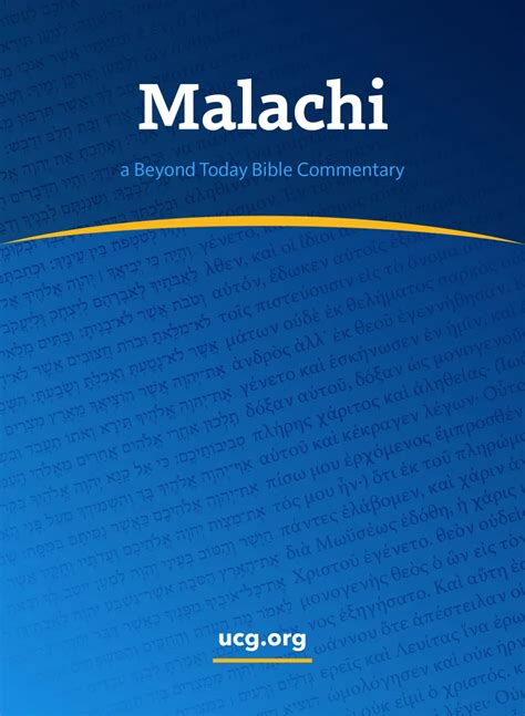 Commentary on Malachi PDF