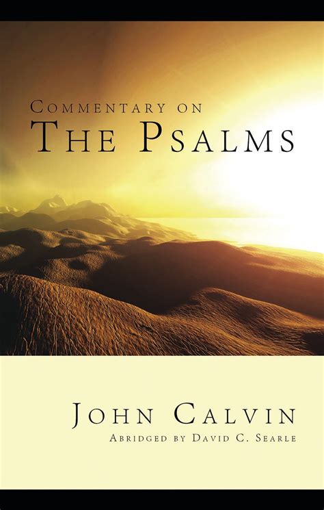 Commentary on Psalms Reader