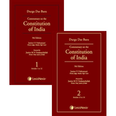 Commentary on the Constitution of India Enlarged Edition Reader