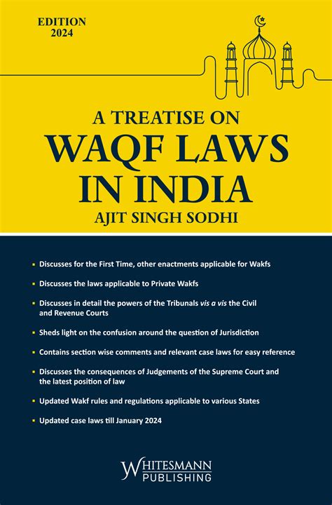 Commentary on the Law of Wakf in India The Wakf Act Epub