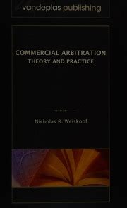 Commercial Arbitration Theory and Practice Doc