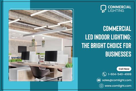 Commercial LED Lighting: The Bright Choice for Businesses