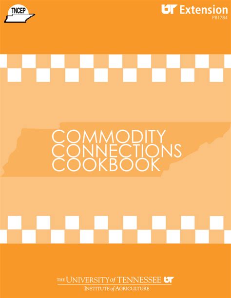 Commodity Connections Cookbook Ebook Kindle Editon