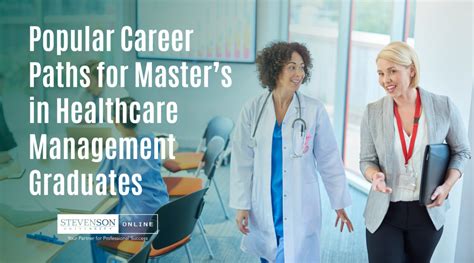 Common Career Paths for Graduates with a Master's in Healthcare Management