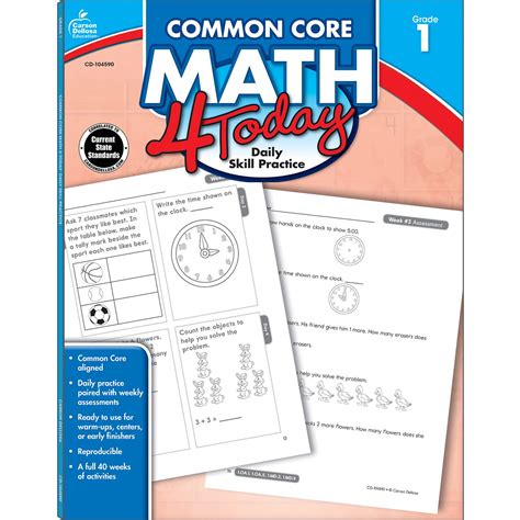 Common Core Math 4 Today Grade 1 Daily Skill Practice Common Core 4 Today PDF