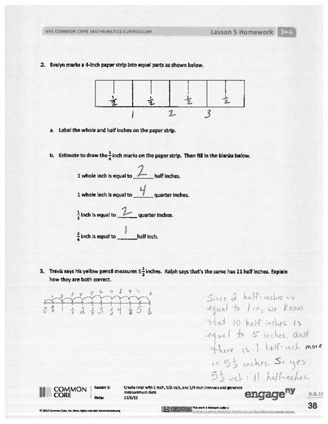 Common Core Mathematics Curriculum Lesson 9 Answers Reader