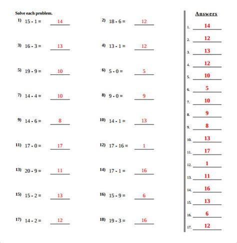 Common Core Sheets Math Answers Number Lines Epub