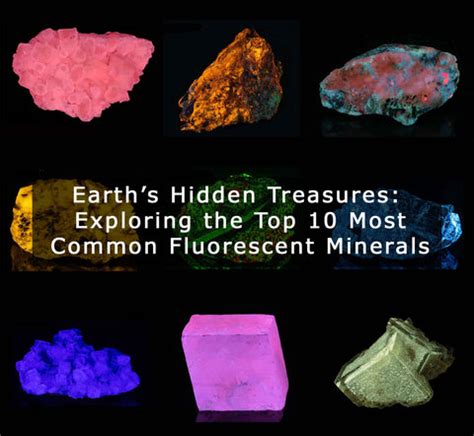 Common Fluorescent Gemstones: