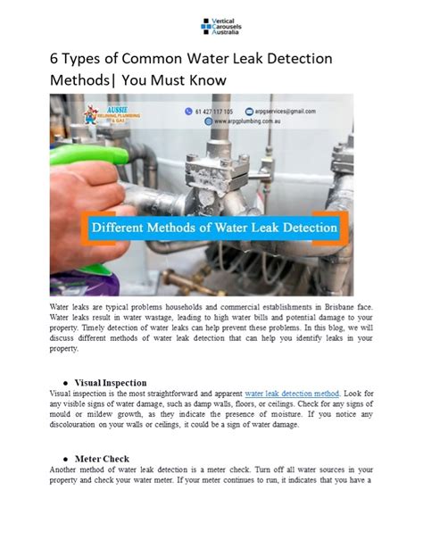 Common Leak Methods: