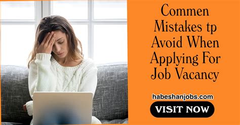 Common Mistakes to Avoid When Applying for a Job at CBA