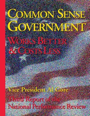 Common Sense Government Works Better and Costs Less PDF