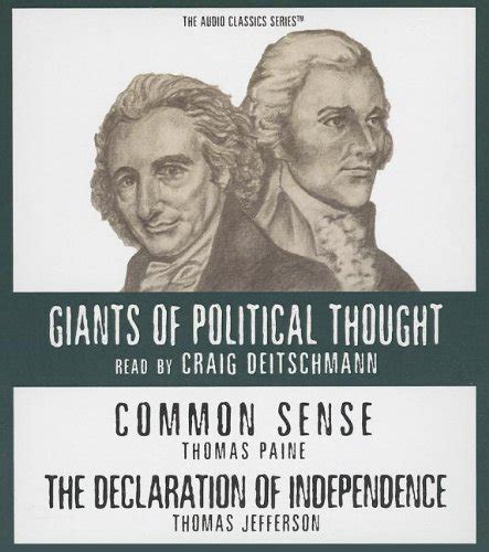 Common Sense The Declaration of Independence Giants of Political Thought Epub