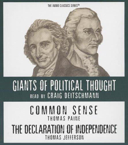 Common Sense The Declaration of Independence Giants of Political Thought Epub