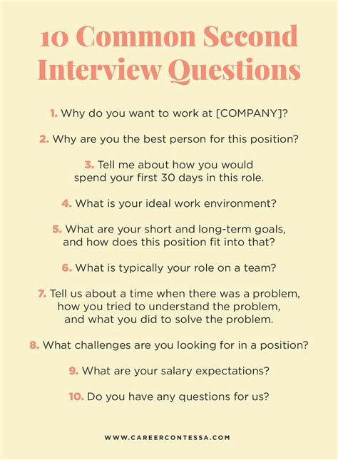 Common Third-Round Interview Questions