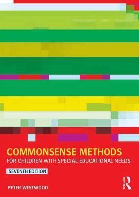 Commonsense Methods for Children with Special Educational Needs Doc