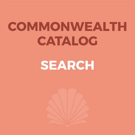 Commonwealth Catalog Massachusetts