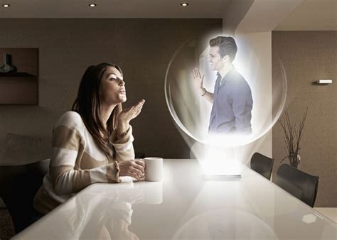 Communicate through Holographic Messages: