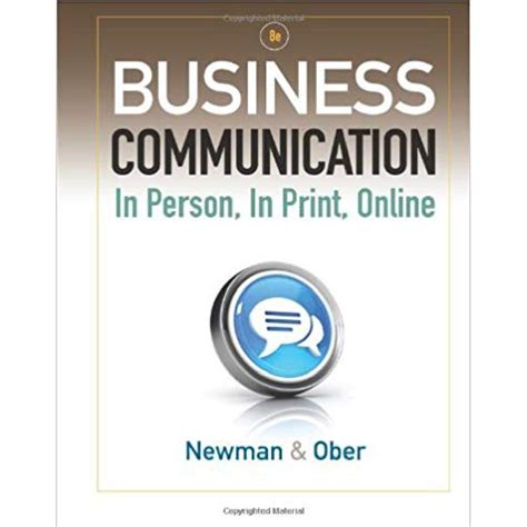 Communication In Business 8th Edition Reader