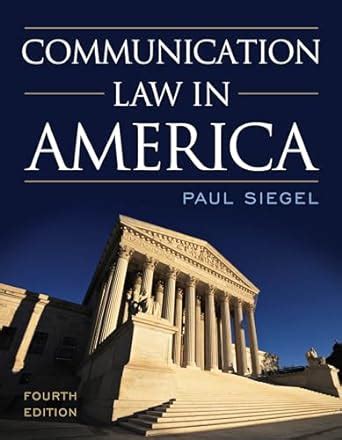 Communication Law in America Reader