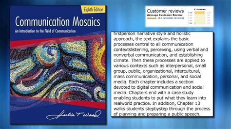Communication Mosaics An Introduction to the Field of Communication MindTap Course List Epub