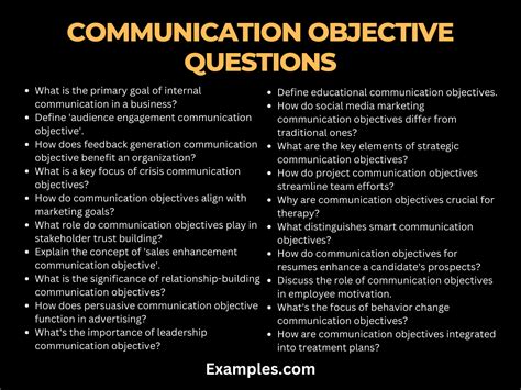 Communication Objective Questions With Answers Reader