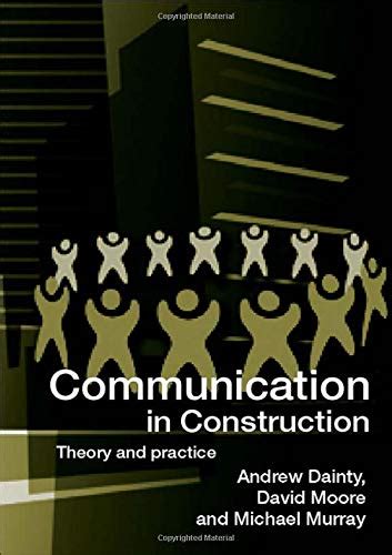 Communication in Construction Theory and Practice Epub