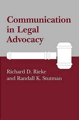 Communication in Legal Advocacy Studies in Communication Processes Series Kindle Editon