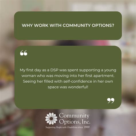 Community Options Inc.: Explore 12,000+ Opportunities for Meaningful Work